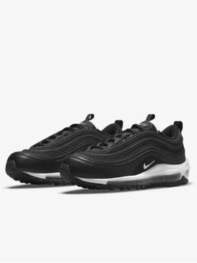 Nike Black and White Air Max 97 Low-Top Sneakers